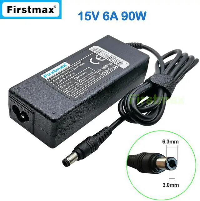 Main image of 15V 6A 90W laptop charger PA2521U-2AC3 ADP-90NB B PA2521U-2ACA AC power adapter for Toshiba Satellite 2450 2455 5000
