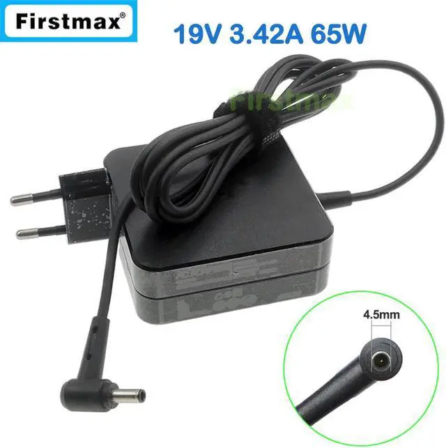 Main image of 19V 3.42A laptop ac power adapter charger for PRO Advanced BU400E BU400V BU400VC BU401LA BU401BU403UA B8430UA EUPlug