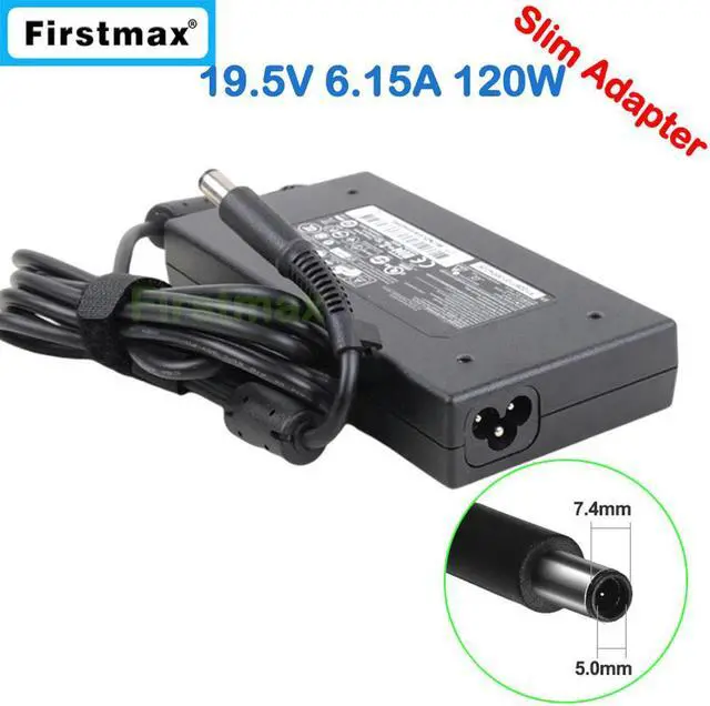Main image of Slim 120W 19.5V 6.15A AC Adapter For 730982-001 HSTNN-DA25 Envy 23-o000 23-O014 TouchSmart All-in-One pc power supply