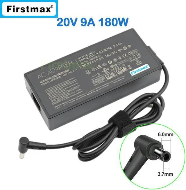 Main image of 20V 9A 180W Charger for FX95DU PX505DU TUF505DU TUF565DU PX705DU TUF705DU TUF765DU PX505GM Laptop AC Power Adapter