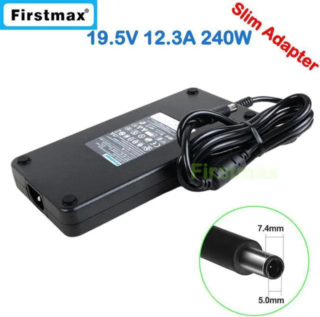 Main image of Slim 19.5V 12.3A laptop AC adapter power charger for G15 5510 5511 5515 5520 5521 5525 Gaming Power Supply LA240NPM180