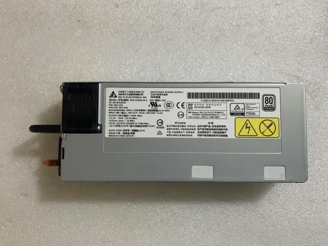 Main image of power supply 00YL554 00YL555 DPS-750AB-28 A 750W for X3650 X3550 M5
