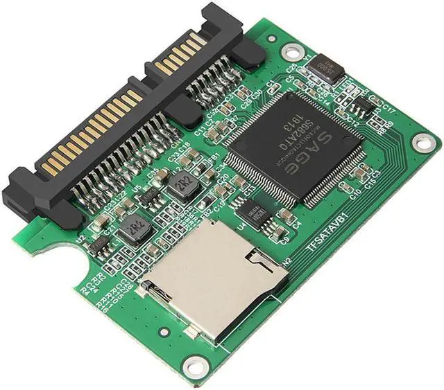 Main image of Micro SD TF Card To 22pin SATA Adapter Card 2.5" Hdd Enclosure TF Cards To 7+15 SATA Converter Expansion Mini Card