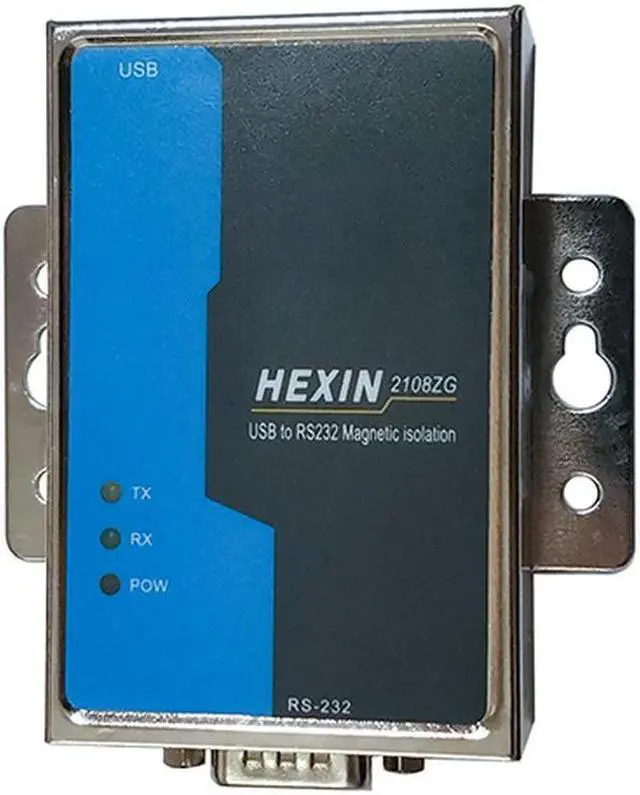 Main image of USB to RS232 photoelectric isolation converter DB9 pin to USB no external power supply HXSP-2108ZG usb2.0 RS-232 adapter