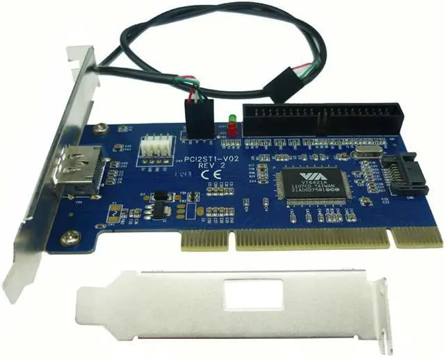 Main image of eSATA+USB Combo port PCI card internal SATA+IDE hybrid card RAID 40pin pci to power esata