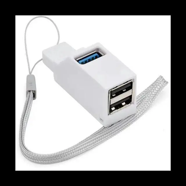 Main image of Portable Multi-Interface Hub Splitter USB3.0 High-Speed Hub White