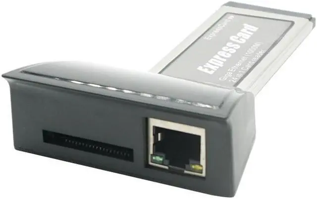 Main image of High Speed laptop Expresscard to gibabit lan card express Ethernet network card 34MM 1000m 24 in 1 card reader