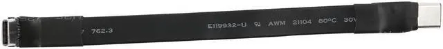 Main image of USB 3.1 Type C to Type C Extension Cable 90 Degree Adapter FPC FPV Ribbon Flat USB C Cable 3A 10Gbps EMI Shielding,10cm