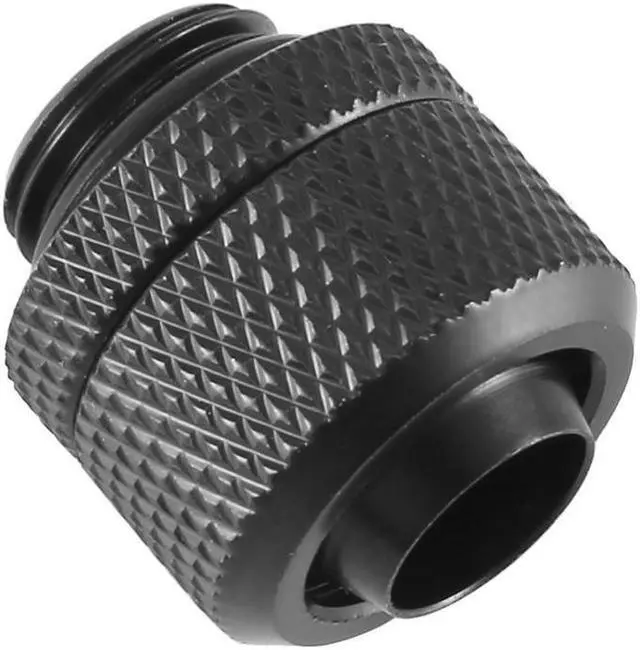 Main image of 2Pcs Water Cooling Fittings G1/4 External Thread Pagoda For 9.5X12.7Mm Soft Tube Computer Cooling System Connector Black