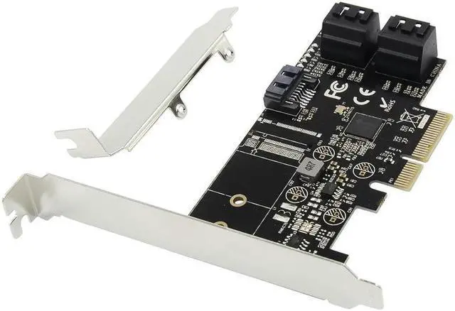 Main image of SATA to PCIE Adapter 5 Ports PCI Express X4 X8 X16 To SATA 3.0 6Gbp Rate Expansion Card SATA 3.0 Data Cable