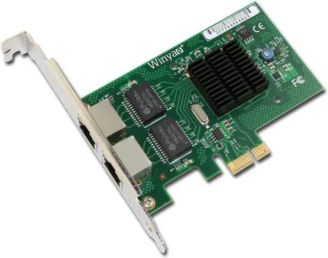 Main image of Dual port Gigabit Ethernet Adapter Network Adapter NIC Broadcom BCM5709 Chipset WY5709T