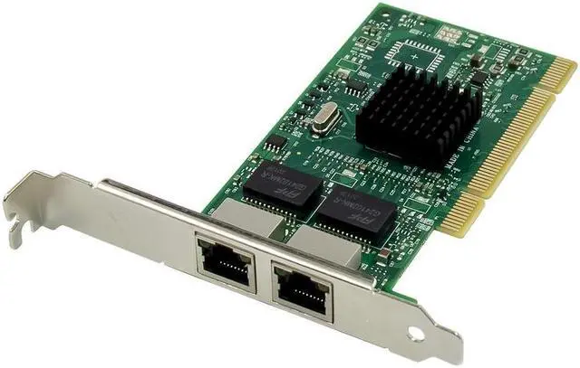 Main image of Dual RJ45 Port PCI Gigabit Server Network Adapter 10/100/1000Mbps with 82546 Network Card NIC