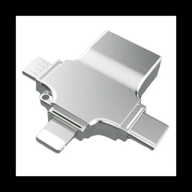 Main image of SD Card Reader Micro-Card Adapter 4 in 1 USB 3.0 Micro-Sd to USB Cardreader USB for Interface OTG Adaptador