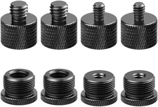Main image of Microphone Stand Mic Boom Arm Set,Mic Thread Adapters-5/8 Female to 3/8 Male and 5/8 Female to 1/4 Male Etc.