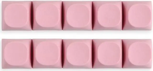 Main image of 10Pcs Cool Jazz Pbt Keycap MA 1U Pink Keycaps MA Height Keycaps PBT Thicken Keycap for Gaming Keyboard Keycaps