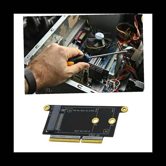 Main image of NGFF M.2 NVMe Key M 2230/2242 Type Adapter for Macbook Pro A1708 Model NVMe SSD Adapter