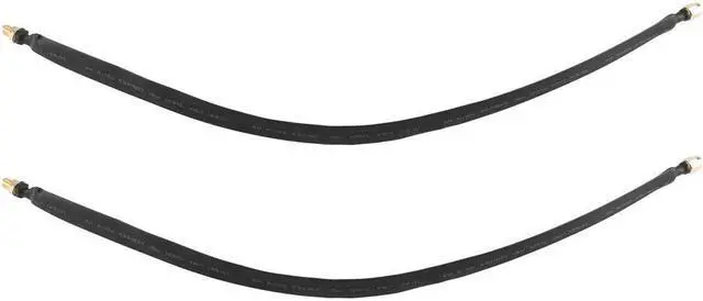 Main image of 2 Pcs LoRa Flat Cable SMA Male to SMA Female Window and Door Feed Thru Coaxial Cable Extension Adapter for LoRa