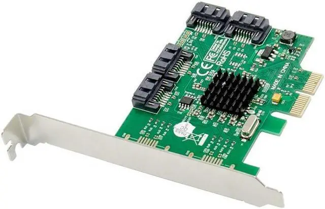 Main image of PCIe to 4 ports SATA III RAID Converter card SATA 6G RAID expansion card 88SE9230 chipset