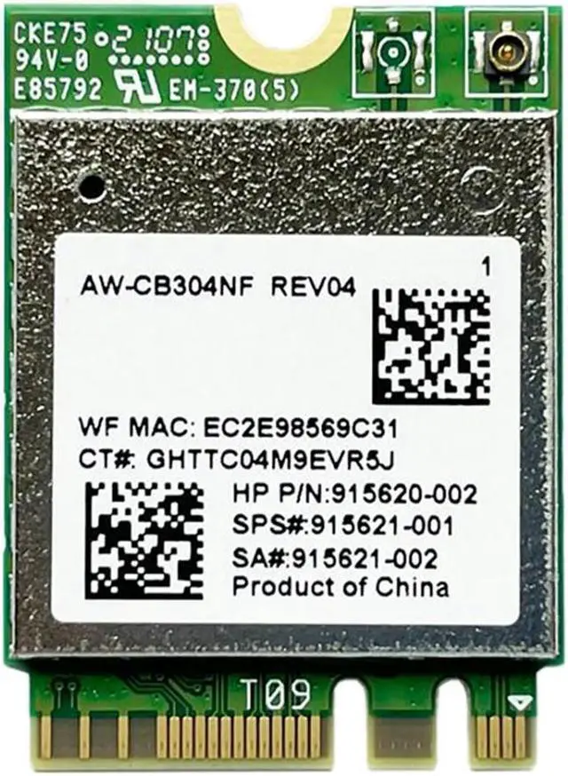 Main image of AW-CB304NF RTL8821CE Wireless Network Card 2.4G/5G Dual Band Bluetooth 4.2 433Mbps 802.11AC Laptop IPC Network Card