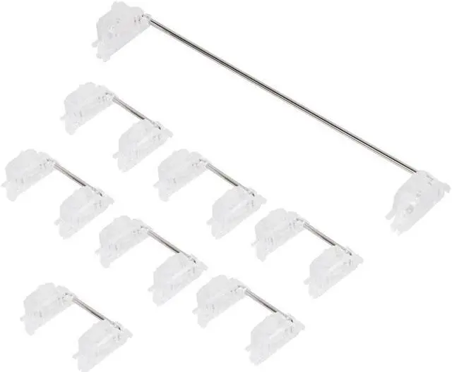 Main image of Mechanical Keyboard Cherry Mx Switch Pcb Mounted Cherry Stabilizer Clear Transparent Case 6.25U Modifier Key Stabiliser