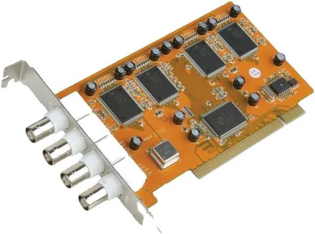 Main image of PCI to 4 Ports AV/S Video Capture Card Trident SAA7134HL Chip VC4000 For Education Video Meeting Hospital