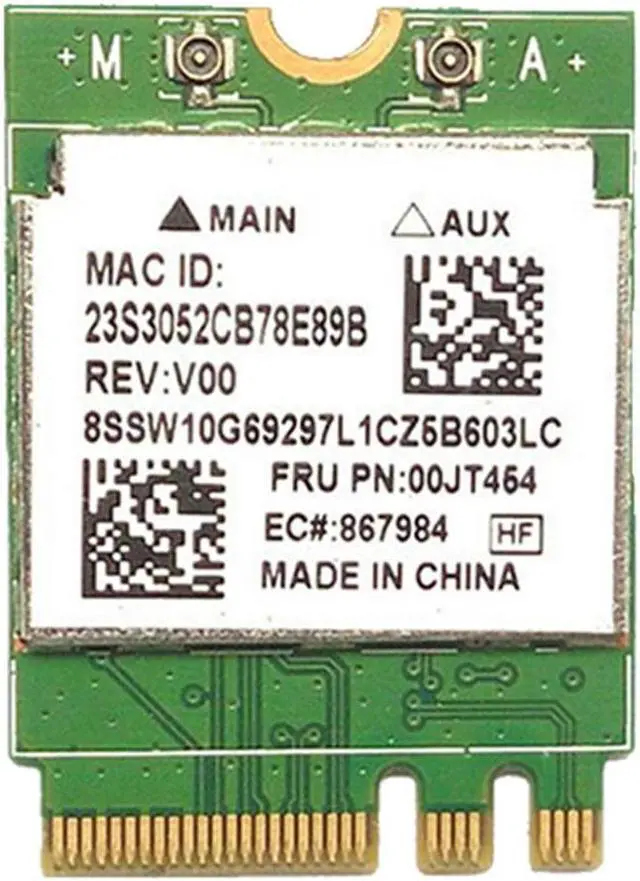 Main image of RTL8821AE Dual Frequency Network Card Bluetooth 4.0 M.2 NGFF 2230 Wireless Network Card Module