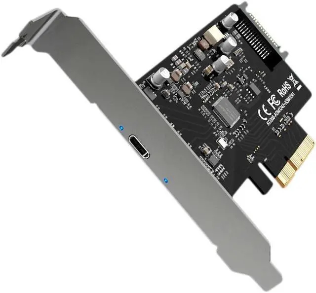 Main image of MAIWO PCIE X4 To USB C 3.2 Desktop Computer 20GBPS High Speed Sata Independent Power Supply TYPE-C Adapter Expansion Card
