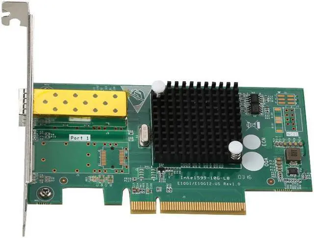 Main image of 82599 PCIe 8x 10G Lan Card Gigabit Network Adapter 10/100/1000/10000Mbps PCI-E X8 SFP