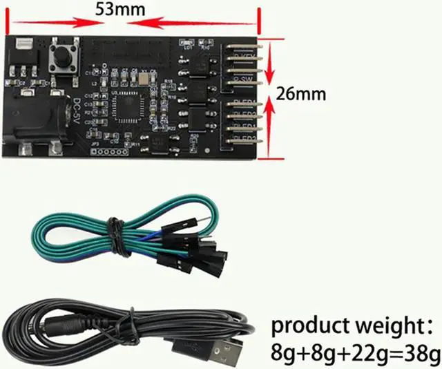 Main image of Computer Remote Switch Smart PC Start Starting Up Card Startup Card Work with Sinilink Smart Home for , B