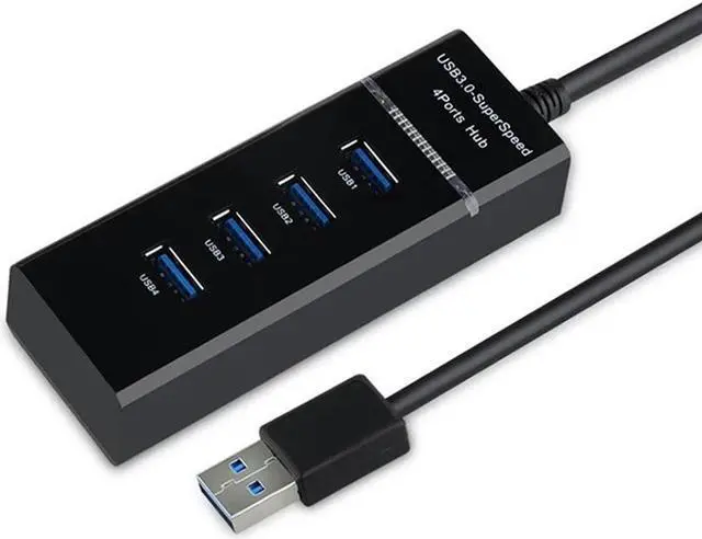Main image of USB 3.0 7 Ports Hub Splitter Adapter Cable Length 30cm for Desktop PC Laptop Keyboard Mouse 2TB Mobile Hard Disk