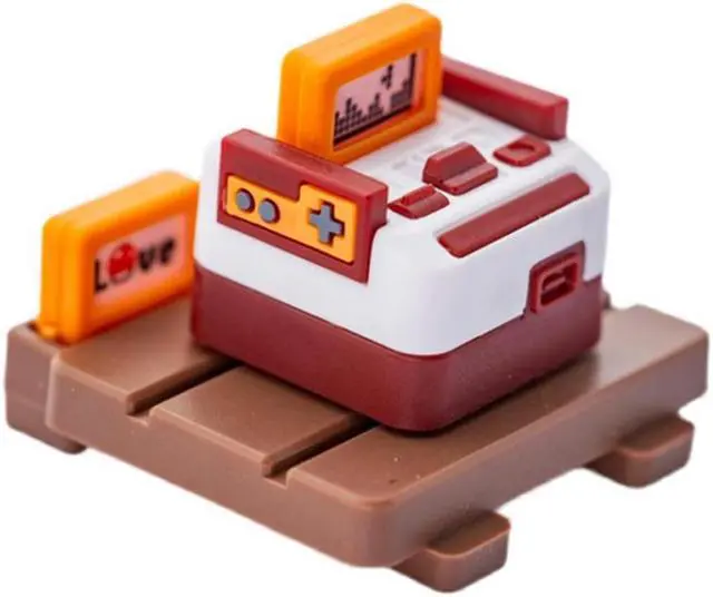 Main image of For Mini FC Famicom Plastic Keycaps R4 Keycap for Cherry MX/Cross Column Axle/Compatible Axle Switch Mechanical Keyboard