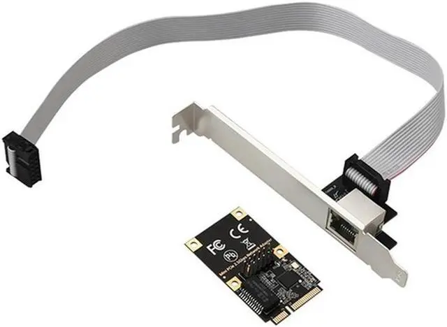 Main image of Mini PCIE Single Port Gigabit Network Card 2500M Ethernet Network Adapter RJ45 LAN Gaming Network Card