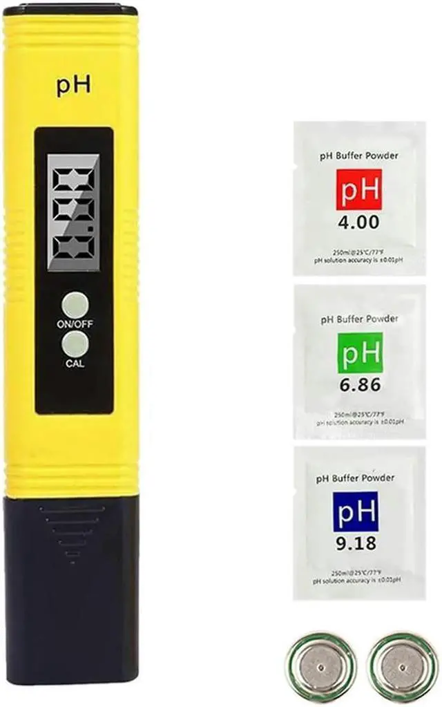 Main image of PH Meter Tester Digital PH Meter 0.01 PH Water Quality Test Digital Tester For Kitchen, Aquarium, Pool, Laboratory