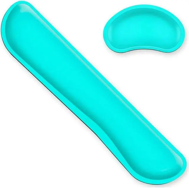 Main image of Keyboard Wrist Rest,Memory Foam Mouse Wrist Rest, Ergonomic Keyboard Wrist Rest PU Leather Support Pad