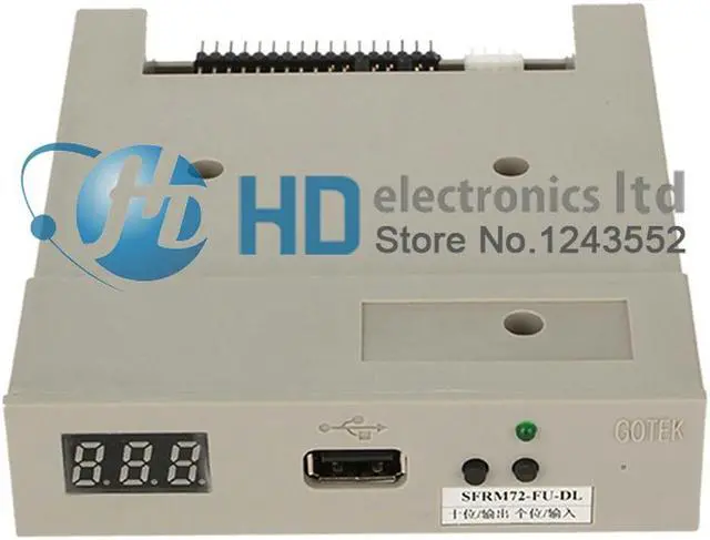 Main image of 3.5" SFRM72-FU-DL Floppy Drive USB Emulator for 720KB Electronic Organ