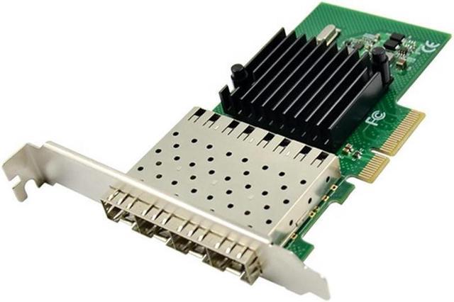 特別送料無料！ PCIe X4 to Quad Port Gigabit Ethernet Server NIC