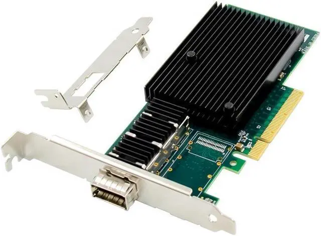 Main image of PCIe X8 to 40G QSFP+ Server Ethernet NIC Network Card PCI-E 40 Gigabit Fiber Network Card XL710 chipset 40000Mbps lan