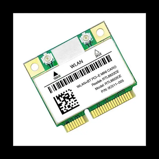 Main image of RTL8822CE Card 1200Mbps 2.4G+5Ghz 802.11AC Network Mini PCIe Bluetooth 5.0 Support Laptop/PC Windows 10/11