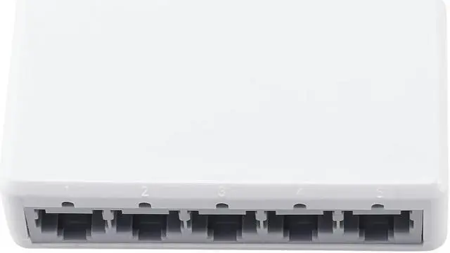 Main image of Ethernet Internet Splitter Hub Network Switch Computer 5 Ports 10/100Mbps EU Plug