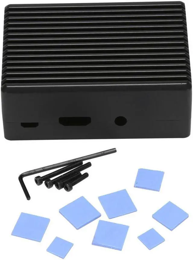 Main image of 3 Model B Aluminum Alloy Case Passive Cooling Shell Metal Enclosure Heat Dissipation for Raspberry Pi 3B/3B+