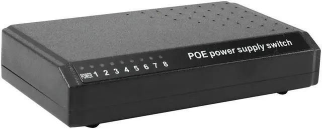 Main image of 8 Ports 6+2 POE Switch Injector Power over RJ45 Ethernet Without Power Adapter Family Network System 10/100M for Cameras