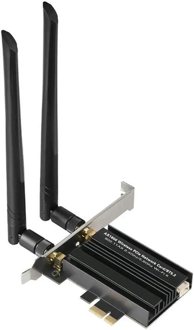 Main image of AX3000 Gigabit Tri-Band 6e Network Card Desktop Receiver Bluetooth5.2 Wireless Adapter Black