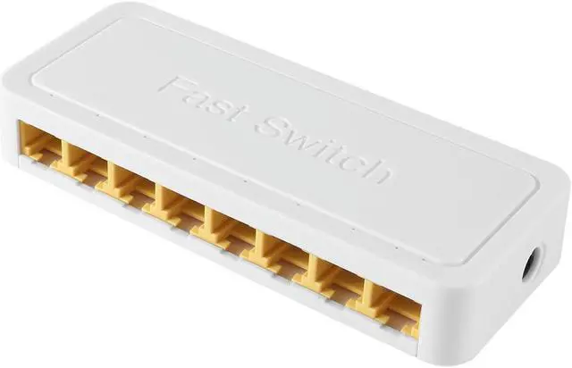 Main image of 8 Ports RJ45 Gigabit Ethernet Switch 1000 Mbps Mini Network Switches VLAN Ethernet Splitter Lan Hub Switch EU Plug