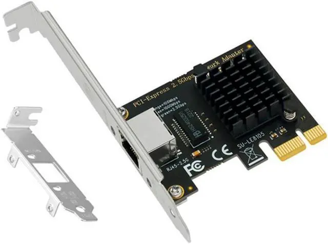 Main image of PCI-E 2.5G Network Card RTL8125BG PCI-E X1 To 2.5Gbps Gigabit RJ45 Ethernet Network Card for PC Windows/Linux/ESXi/ROS
