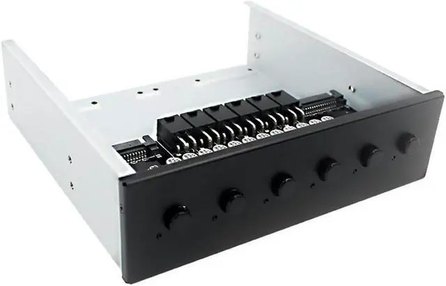 Main image of 6 Way Hard Disk Selector Controller Hard Drive Power Switch Module for Desktop Computer Support 2.5/3.5 Inch SATA HDD