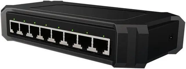 Main image of 8 Port 1000Mbps Gigabit Network Switch Ethernet Switcher Home Shunt Network Monitoring Switch EU Plug