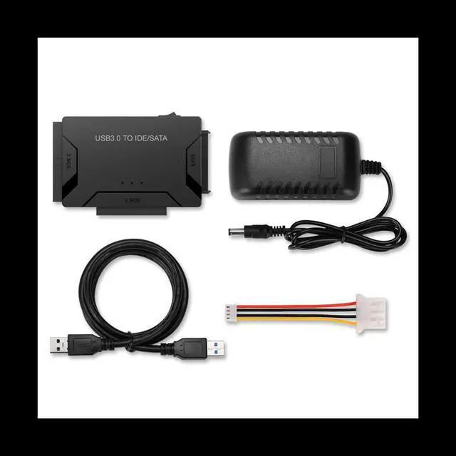 Main image of 2.5 3.5 Hard Disk Universal Adapter USB3.0 USB 3.0 Data Transfer to SATA IDE Combo External Converter (EU Plug)