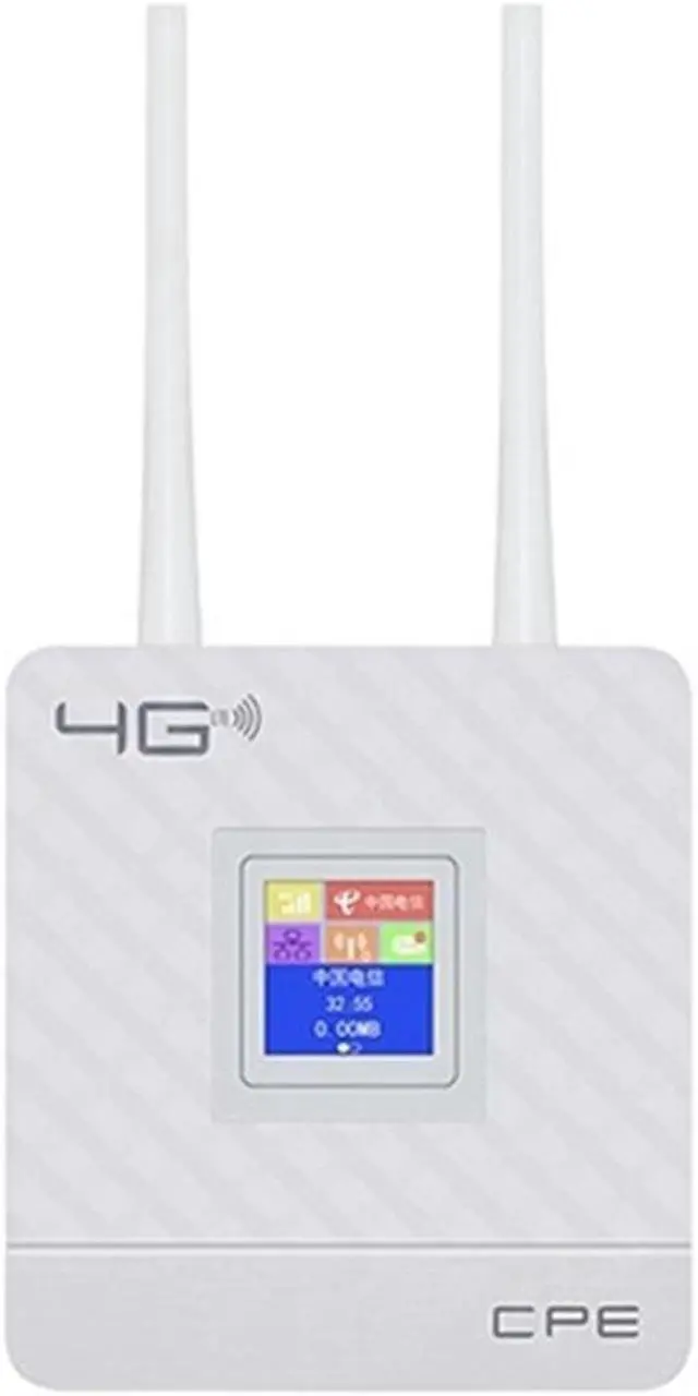 Main image of CPE903 Lte Home 3G 4G 2 External Antennas Modem CPE Wireless Router with RJ45 Port and Sim Card Slot EU Plug