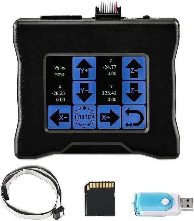 Main image of CNC Offline Controller with Touchscreen, CNC Router Offline Control Module, 2.8Inch GRBL Offline Controller