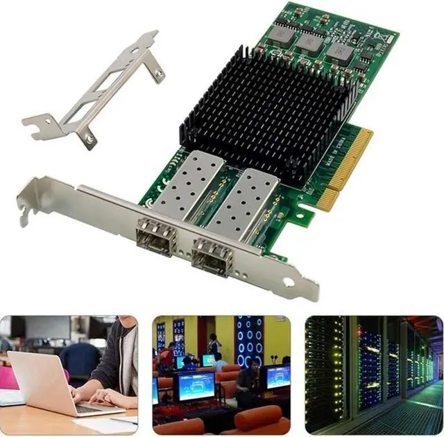 Main image of ST7321 For Broadcom Netxtreme BCM57810 Server Network Card Pciex8 To 2XSFP Network Card